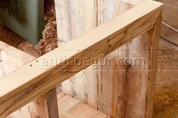 Muebles artesanales de madera maciza a medida