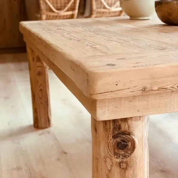 SANT CUGAT PINE TABLE NATURAL COLOR