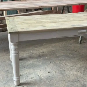 VILOPRIU PINE TABLE OFF WHITE